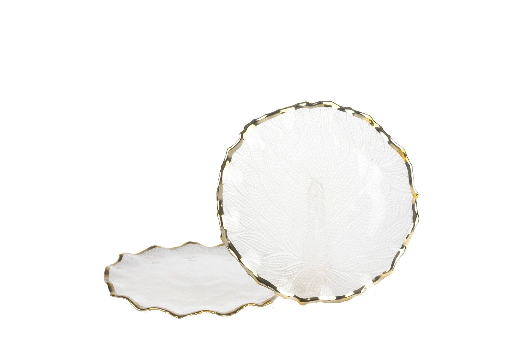 Flora Gilded 2li Tatlı Tabağı 20cm