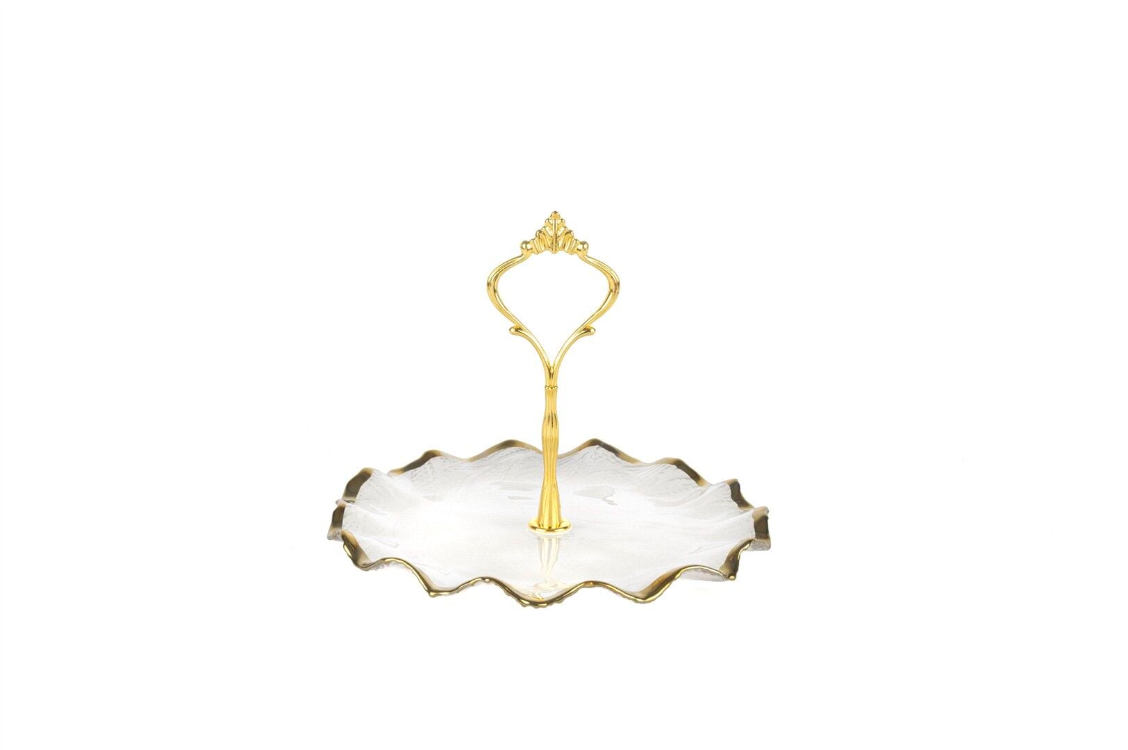 Flora Gilded Sunumluk 16x13cm