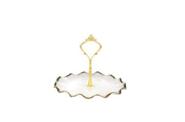 Flora Gilded Sunumluk 16x13cm