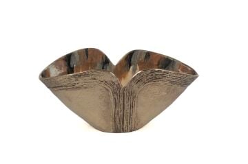 Antik Gold Tasarım Dekoratif Kase  39x15x18cm