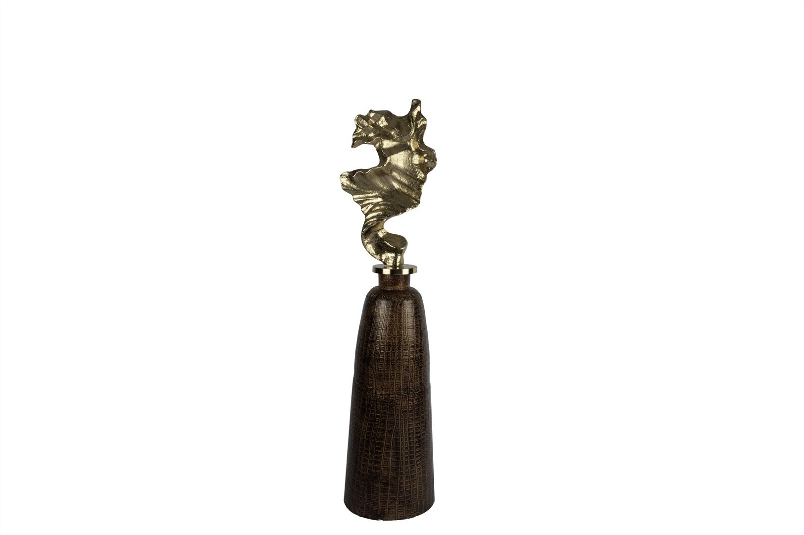 Kahverengi Gold Başlıklı Küp 28x25x109cm