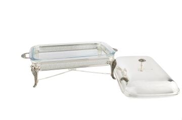 Brittany Dikdörtgen Isıtıcılı Servis 47x25x19cm