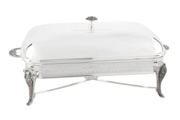 Brittany Dikdörtgen Isıtıcılı Servis 47x25x19cm