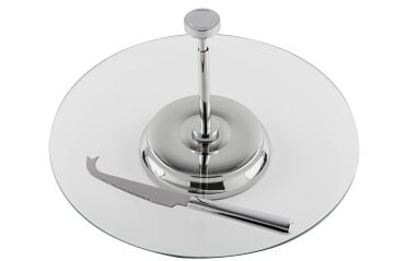 Cam Peynir Servis Tabağı Seti 31x20cm