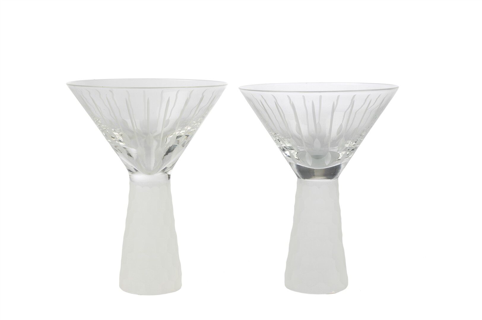 Kristal Buzlu Cam 2li Dondurmalık 11x16cm
