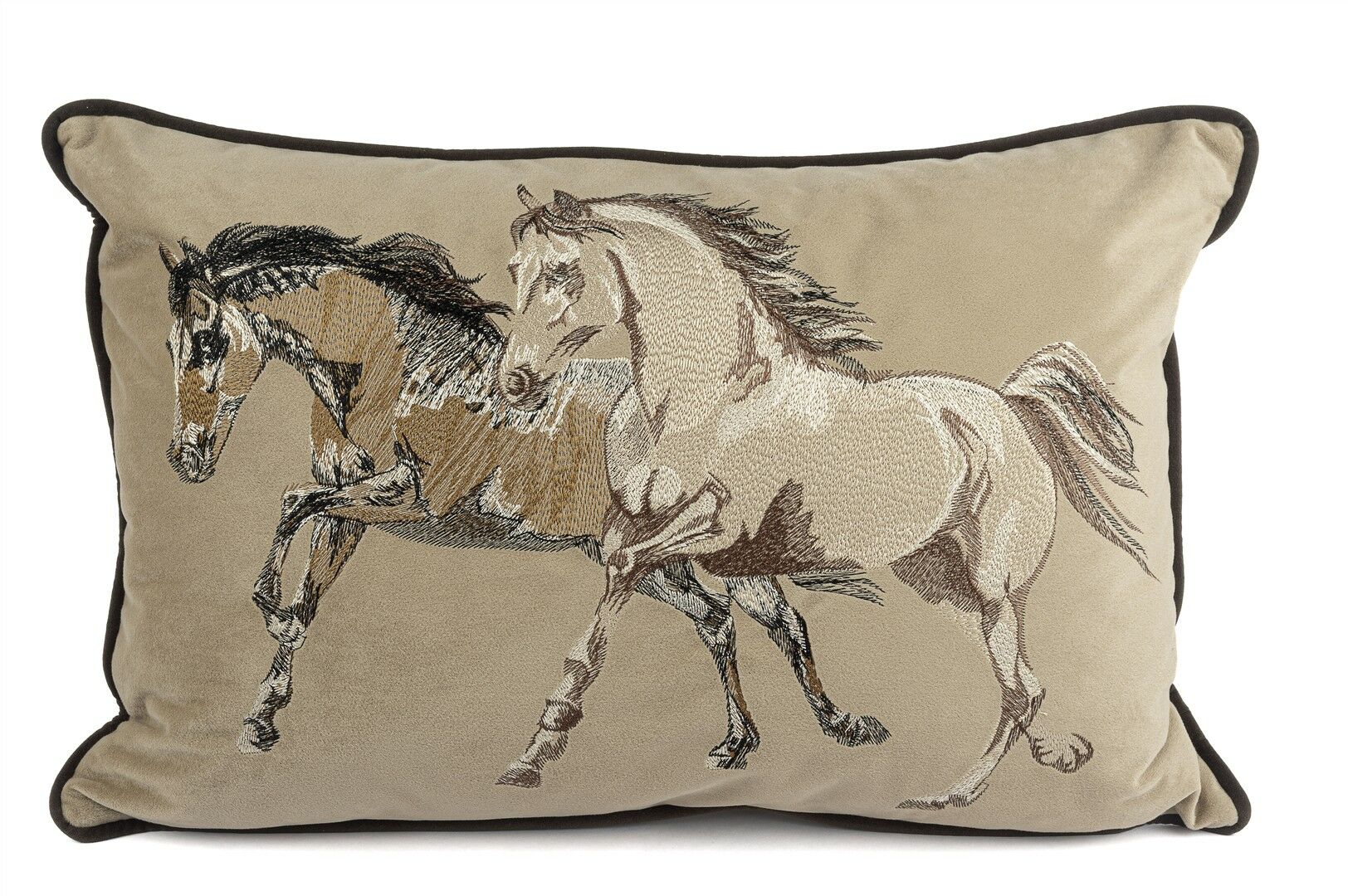 Pegasus 40x60 At nakışlı Yastık Kırlent
