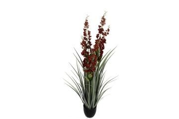 Kırmızı Glayöl Yapay Bitki 120cm