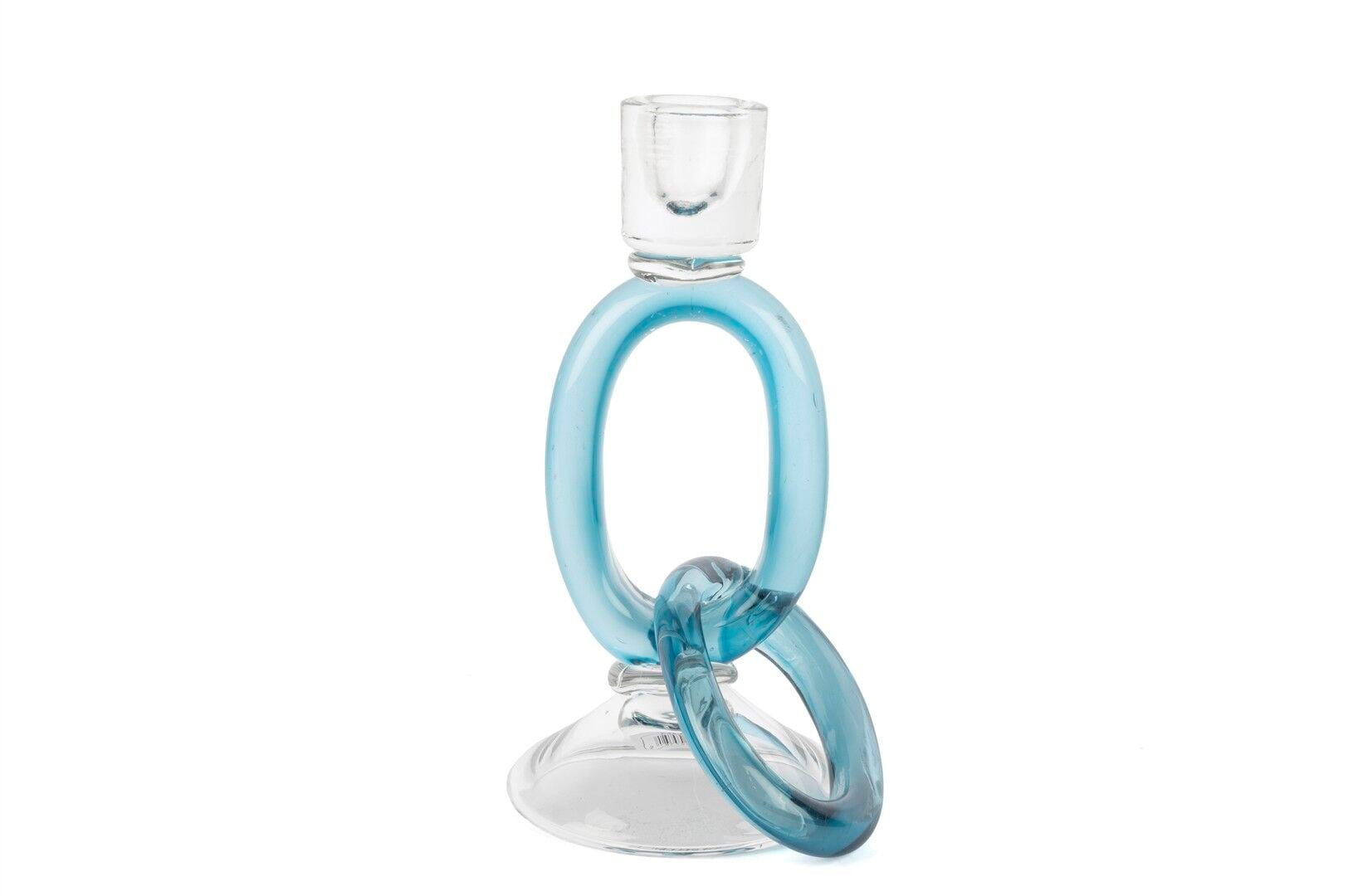 Mavi Cam Halka Mumluk 16x24cm