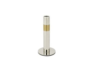 Bugle Silver Gold Metal Mumluk 9x19cm