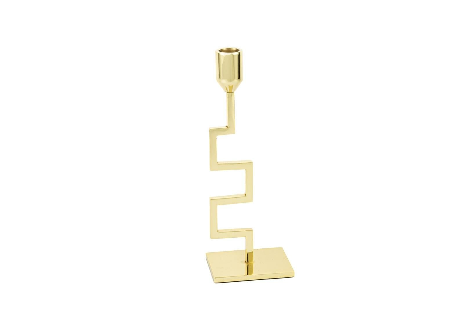Gold Greek Metal Mumluk 9x7x25cm
