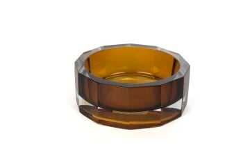 Karamel Kristal Dekoratif Kase 19x8cm