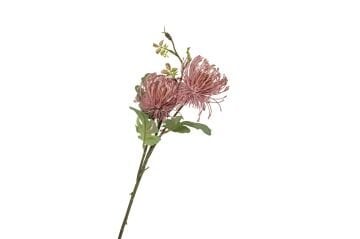 Pembe Yapay Yengeç Çiçeği 65cm