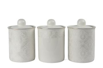 Pearl Mist 3lü Kavanoz Seti 600ml