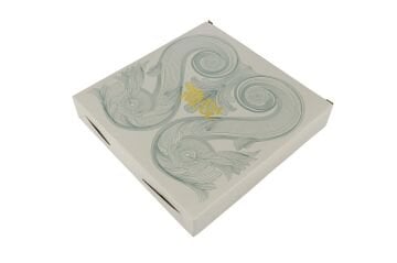Redrose 4 Parça Set- 2li Pasta Tabağı 19cm ve 2li Servis Tabağı 25cm