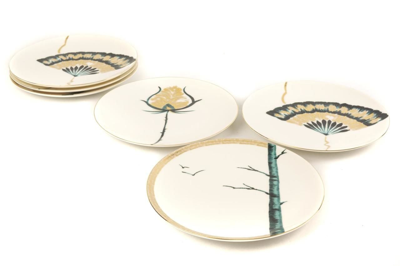 Grace 6lı Pasta Tabağı 20cm