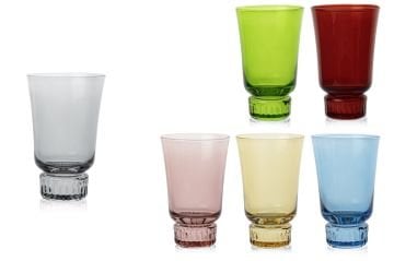 Molly 6lı Renkli Asorti Kahve Yanı Bardak 100ml