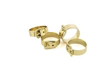 Gold Kemer 4lü Peçete Yüzüğü