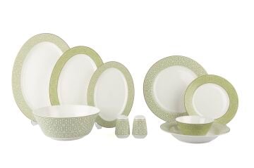 Soft Green 58 Parça Yemek Takımı