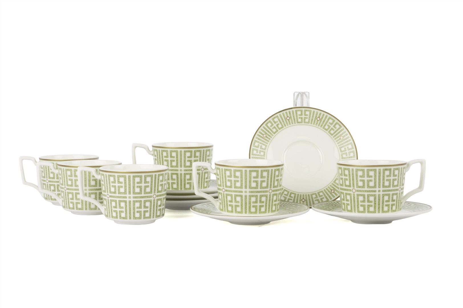 Soft Green 6lı Kahve Fincan Takımı 100cc