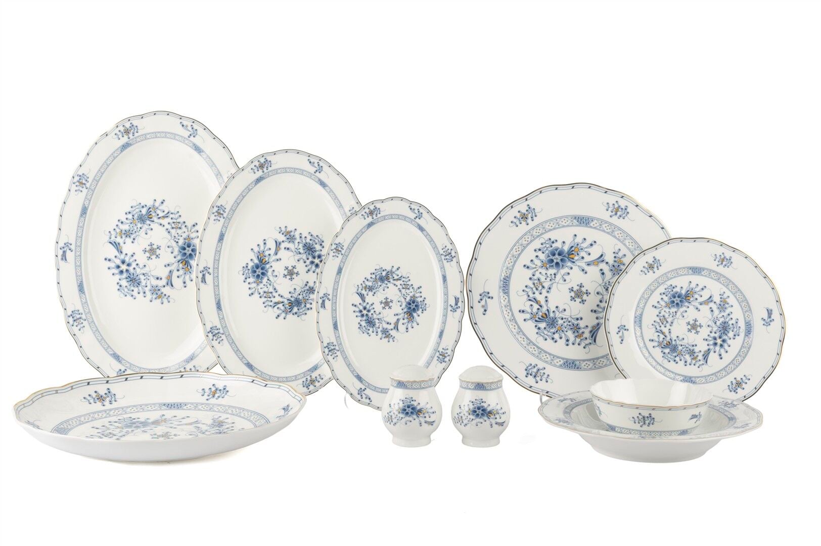 Celeste Floral 56 Parça Yemek Takımı