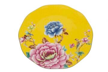 Verona Sarı Kek Standı 27x10cm