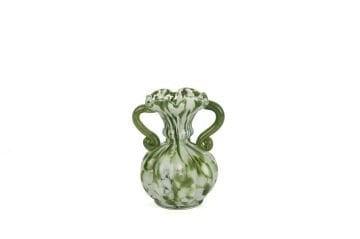 Verdant Swirl Art Vazo 12x16cm