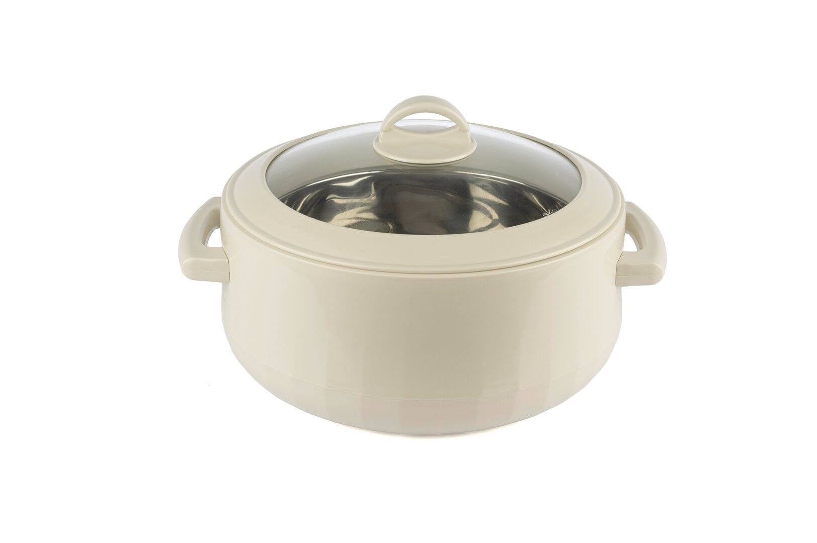 Krem Cam Kapaklı Thermo Box 2.7L 26cm