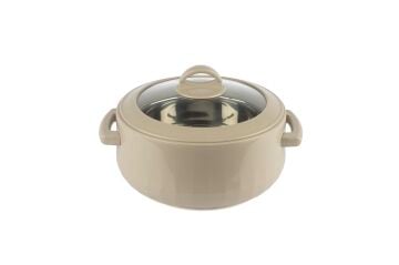 Kül Grisi Cam Kapaklı Thermo Box1.7L 22cm