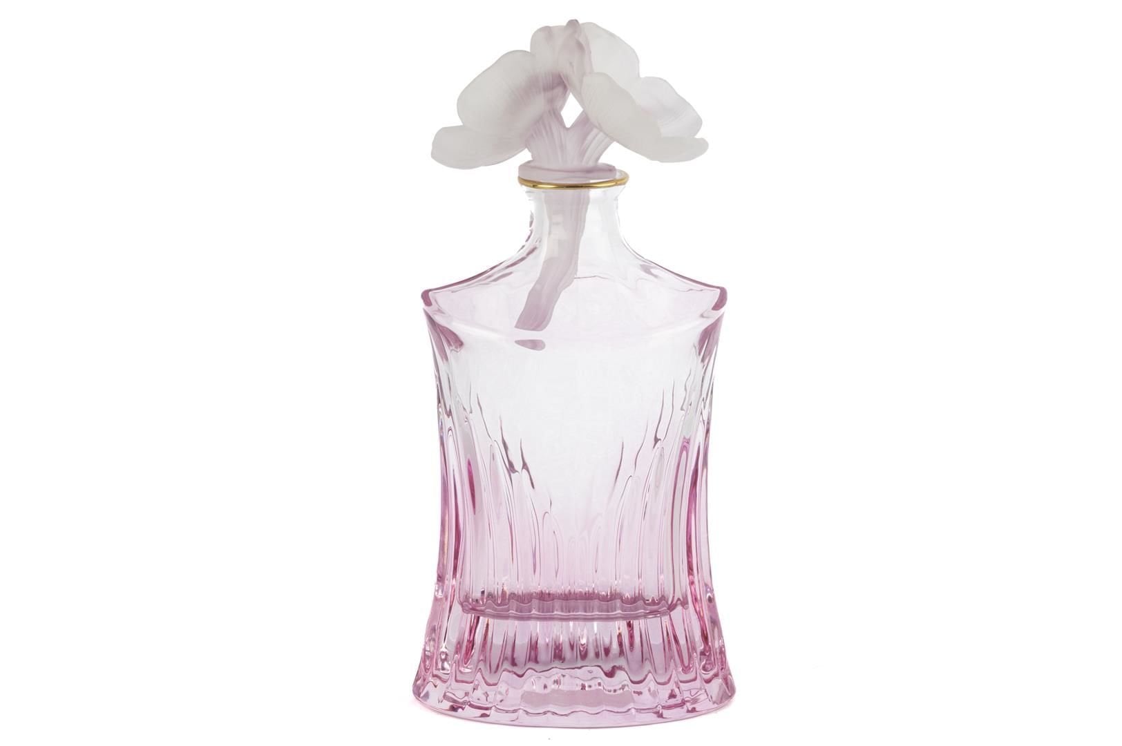 Flowery Pembe Şişe 680ml 13x30cm