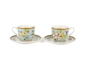Gardenia Luxe 2li Kahve Fincan Seti 90cc