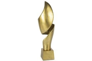 Gold Spiral Heykel 16x52cm