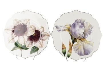 Art Of Botanical lila 2li Servis Tabağı 28cm