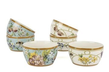 Gardenia Luxe 6lı Kase Seti 10x6cm