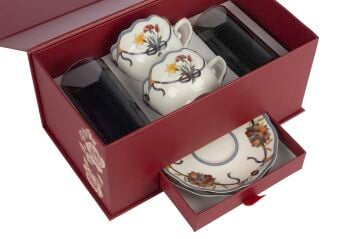 Sole Bauquet 2li Kahve ve Su Seti 90ml