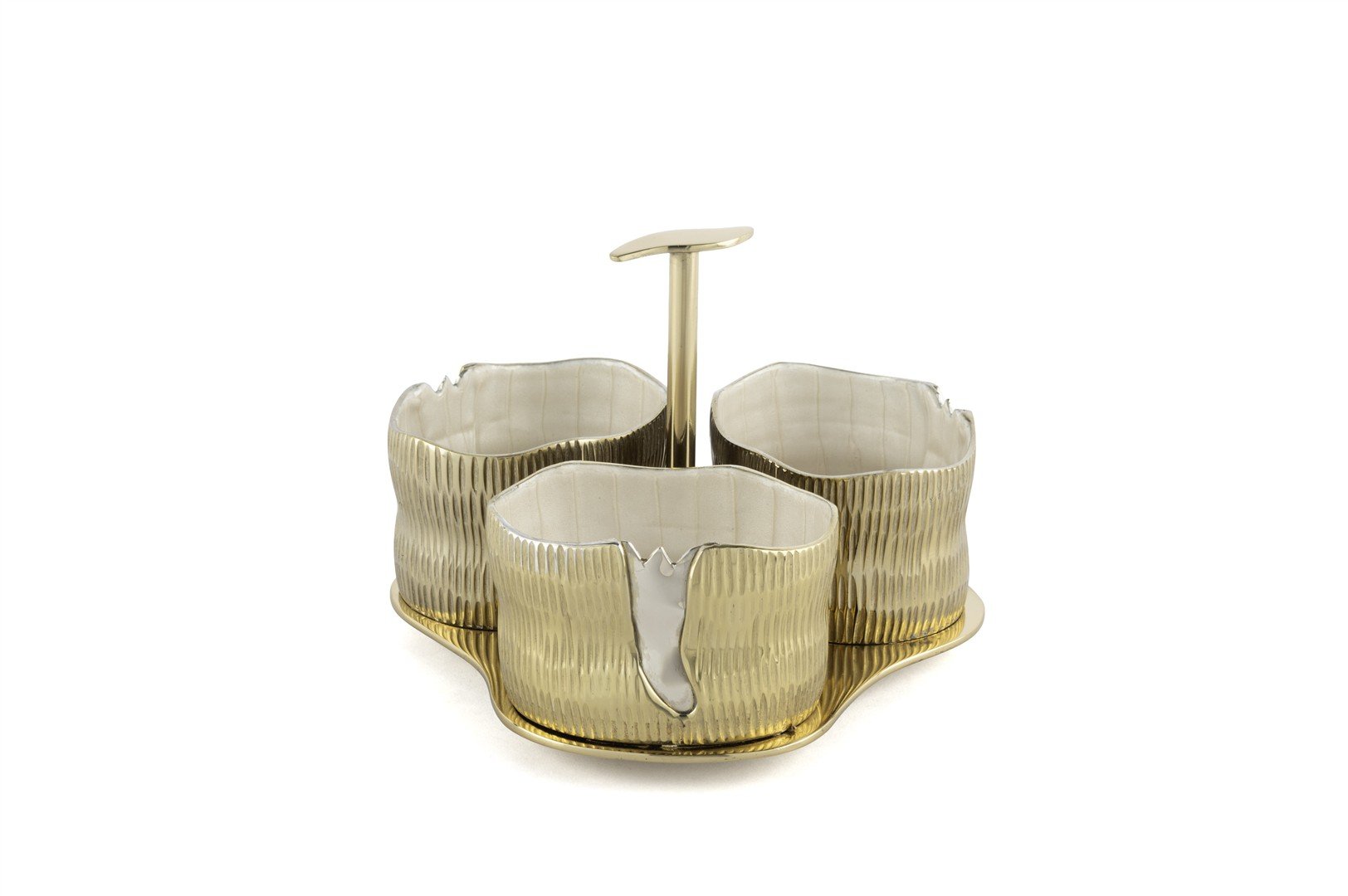 Gold 3lü Çerezlik 20x15cm