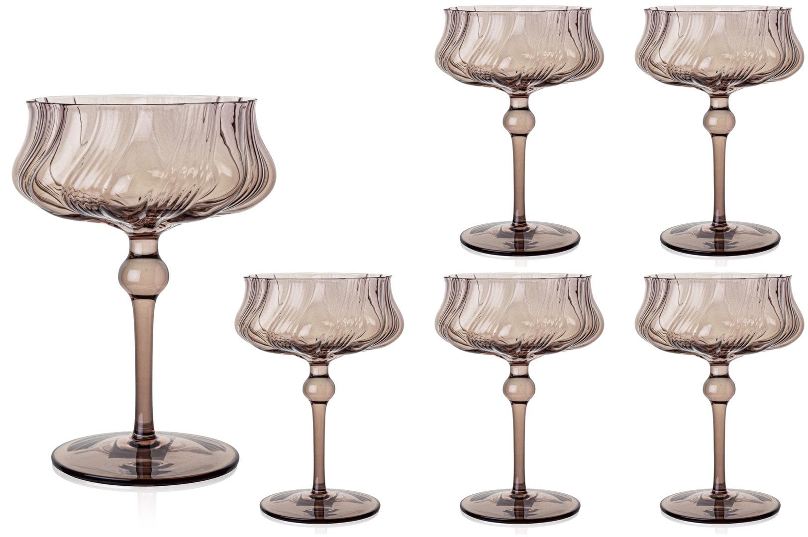 Scallop Rosse 6lı Dondurma Bardağı 310ml