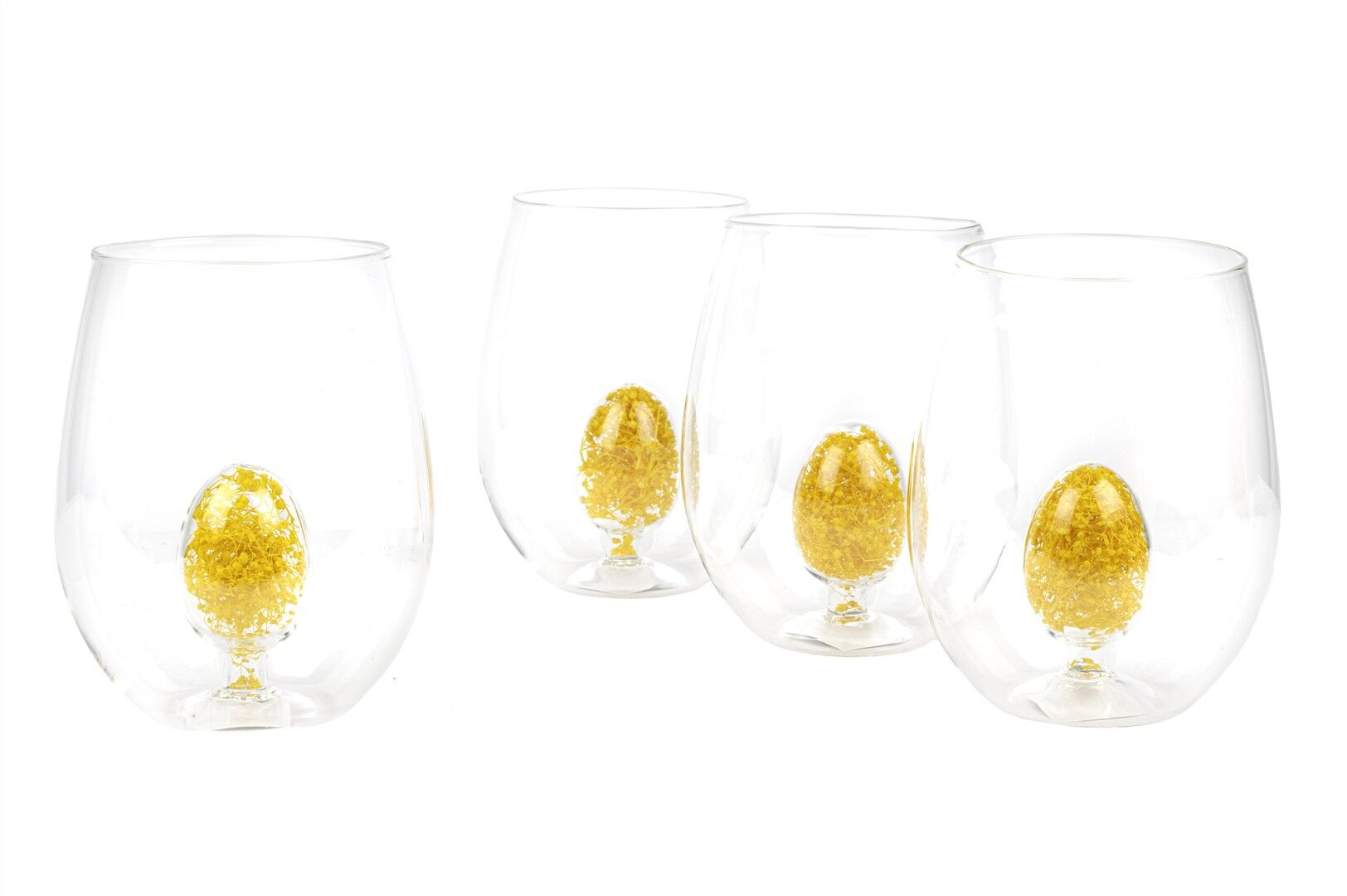 Yellow Cam 4lü Meşrubat Bardağı 500ml