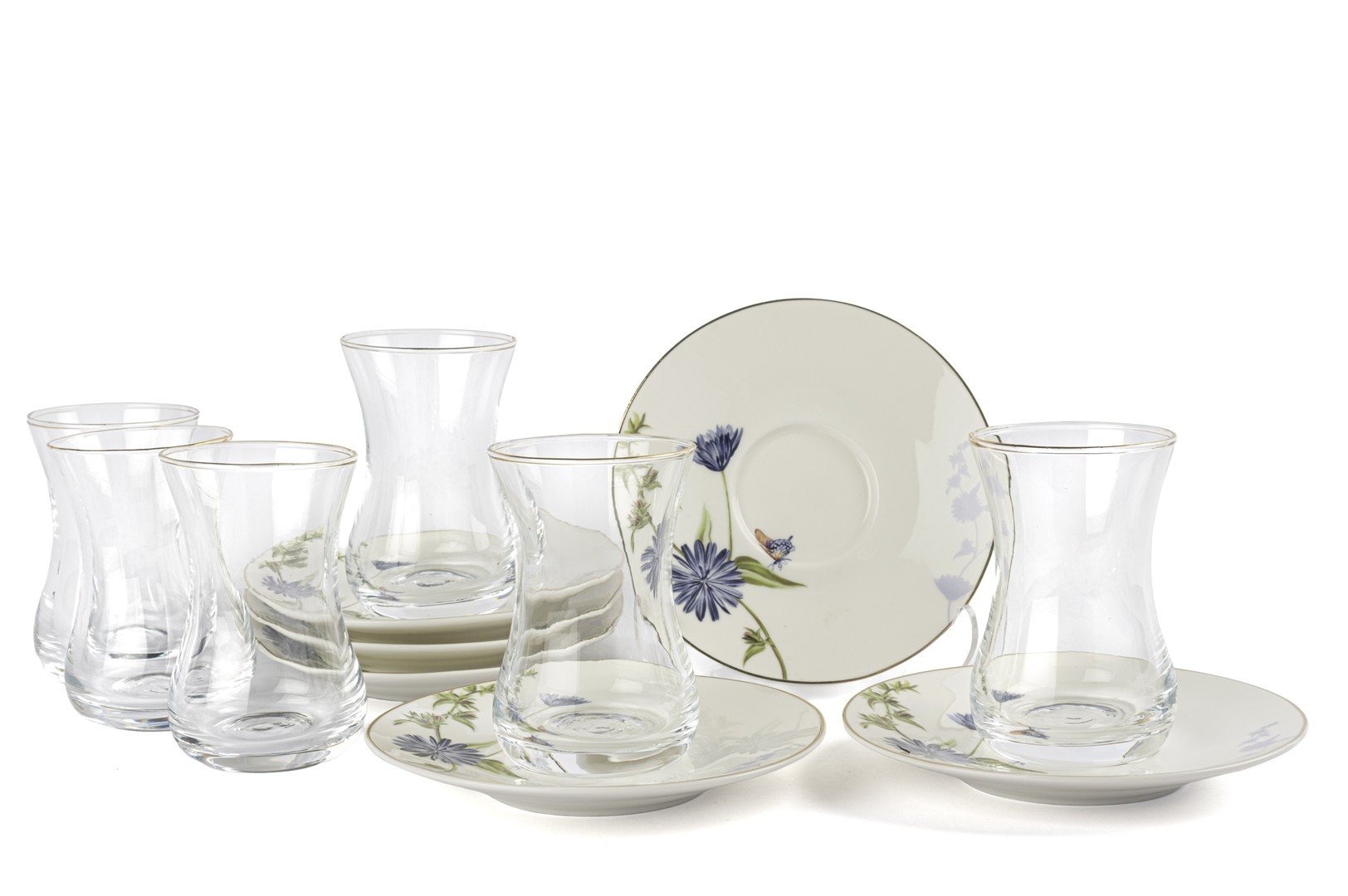 Lavender Flutter 6lı Çay Seti 90cc