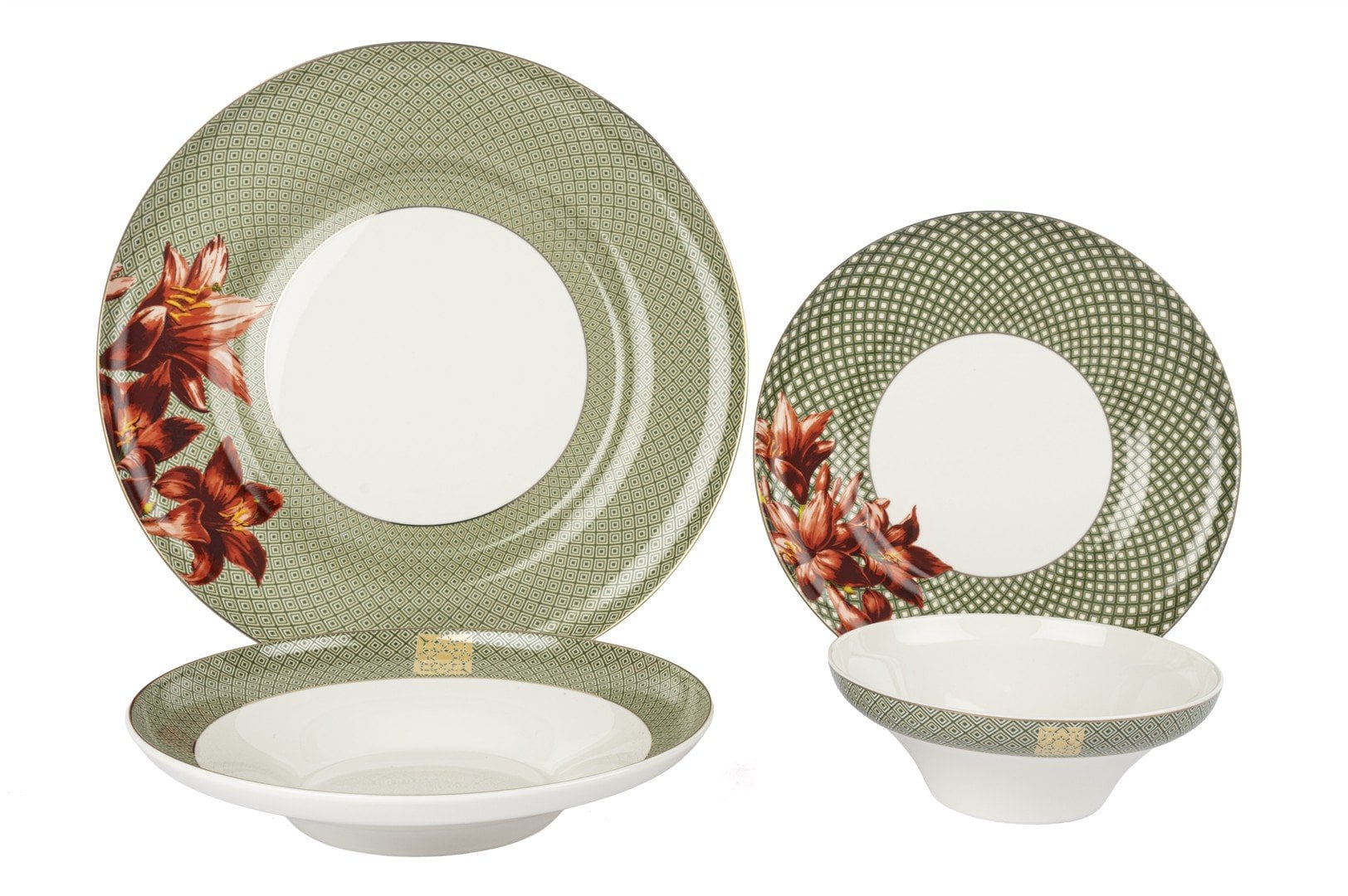 Exotic Frame 24 Parça Yemek Takımı