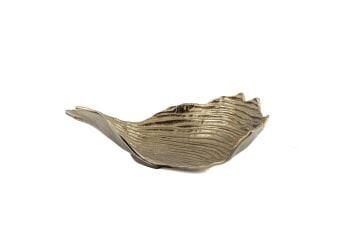 Antik Bronz Dek Tabak 36x22x9cm