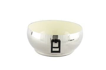 Silver Mat Siyah Kulplu Dek Kase 24x12cm