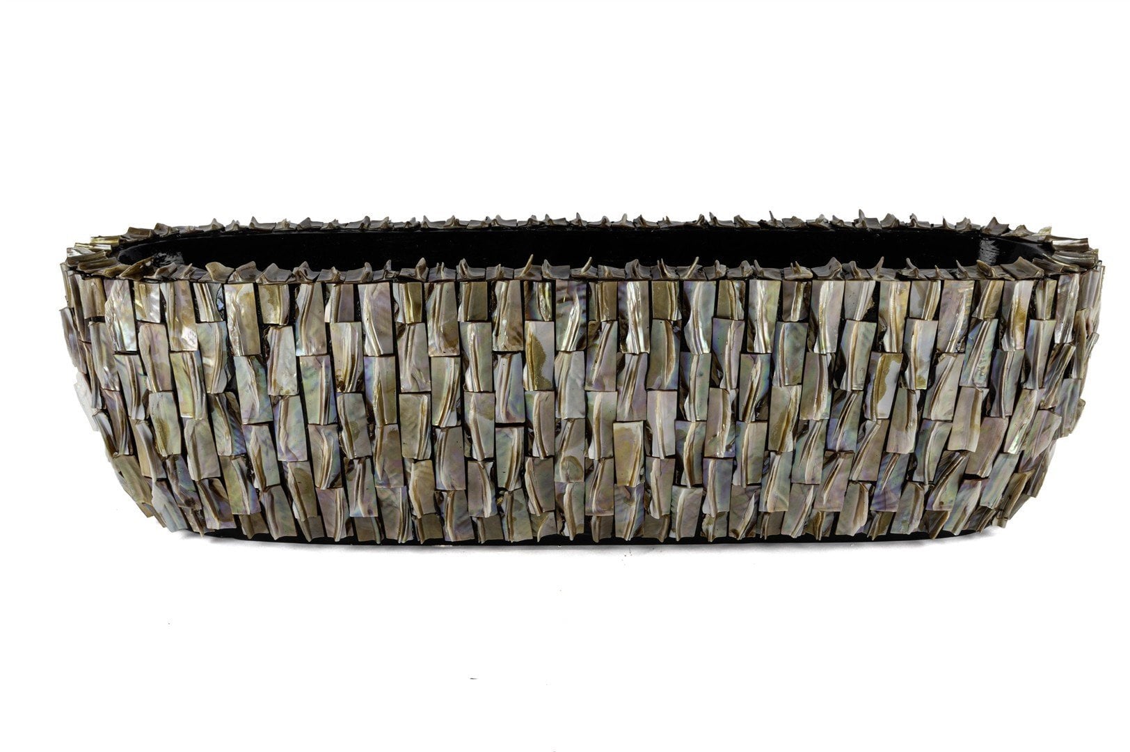 Sedef Taşlı Saksı 69x19x20cm