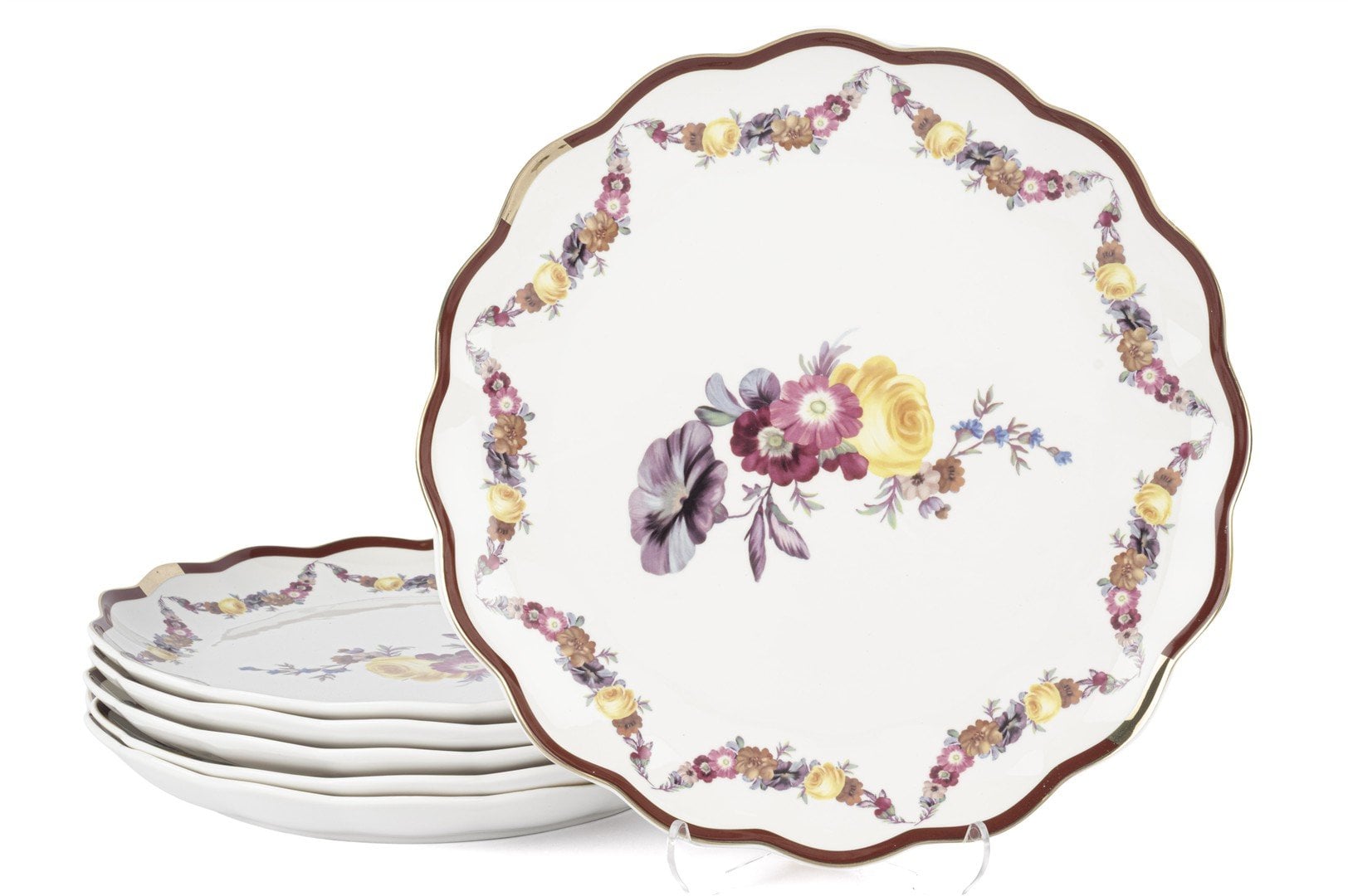 Chateau Romance 6lı Servis Tabağı 27cm