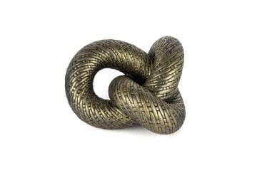 Antik Gold Düğüm Obje 23x14cm