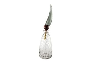 Kehribar Tılsım Cam Obje 14x47cm