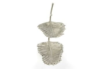Antik Silver 2 Yaprak Sunum Standı 43x24x42cm