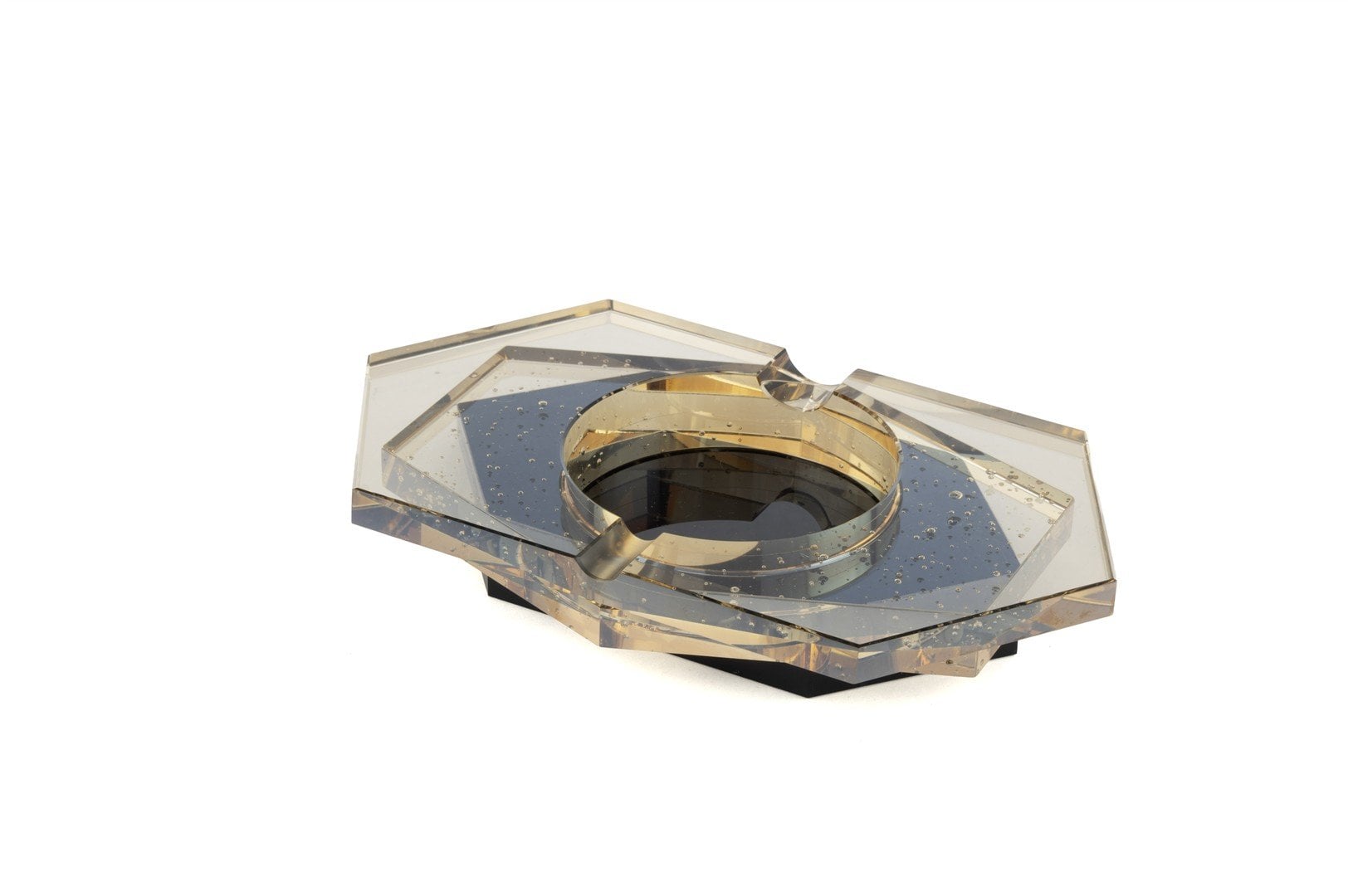 Şampanya Siyah Kristal Proluk 23x13x4cm