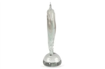 Gri Su Yeşili Cam Dek Denizatı 33x11cm