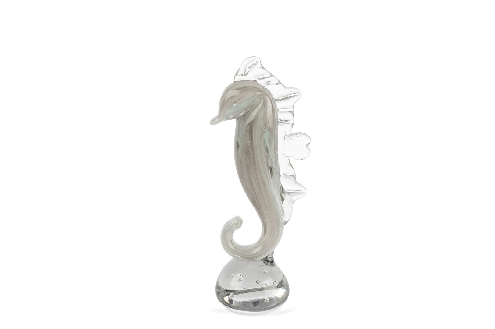 Gri Su yeşili Cam Dek Denizatı 28x11cm