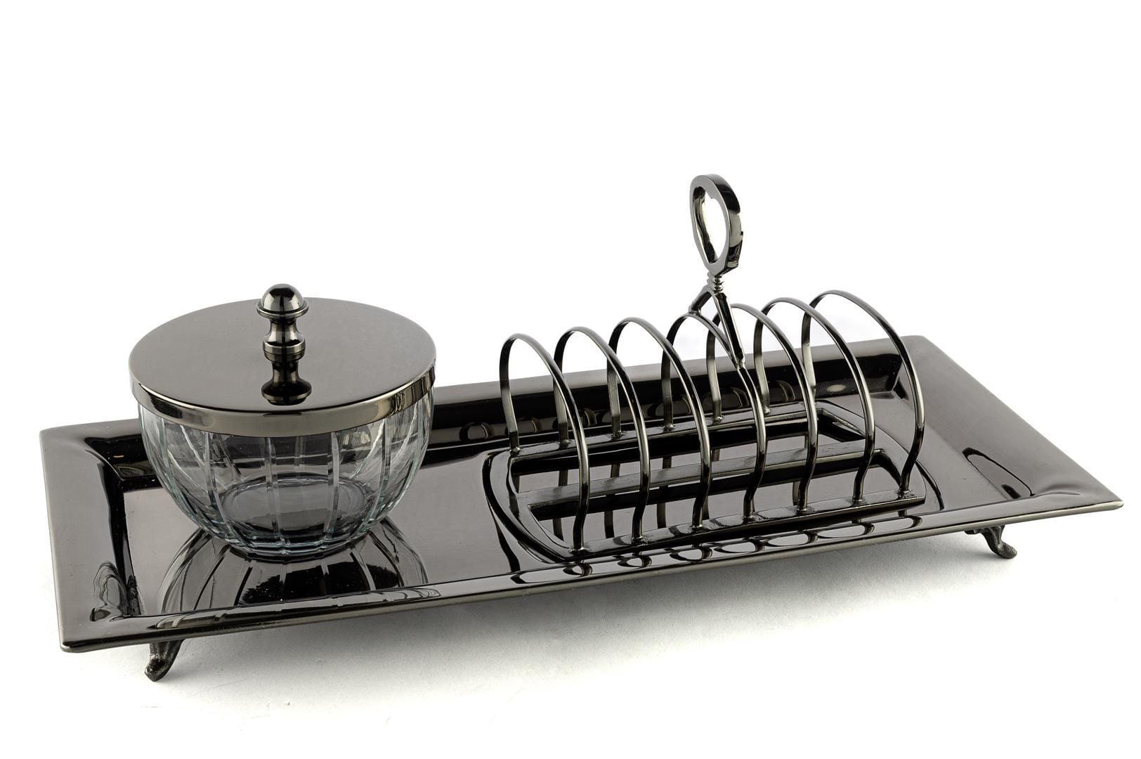 Füme Tost Servis Tabağı 37x17x14cm